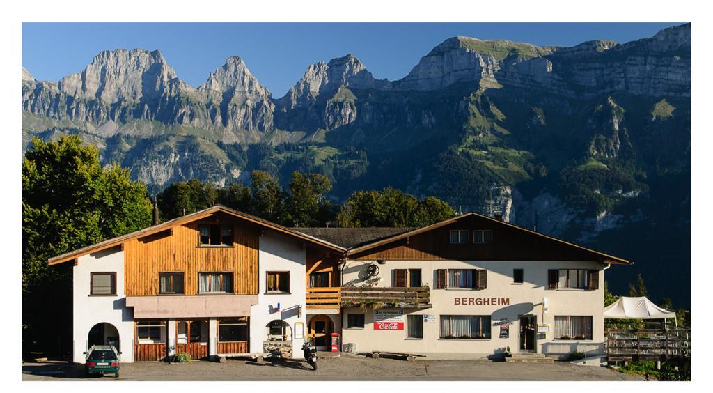 Hotel Restaurant Bergheim Flumserberg Eksteriør billede