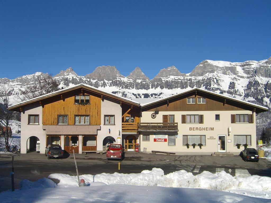 Hotel Restaurant Bergheim Flumserberg Eksteriør billede